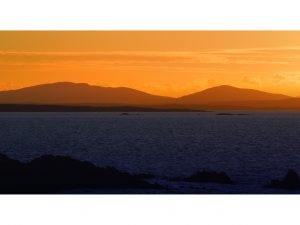 Heir Island at Sundown